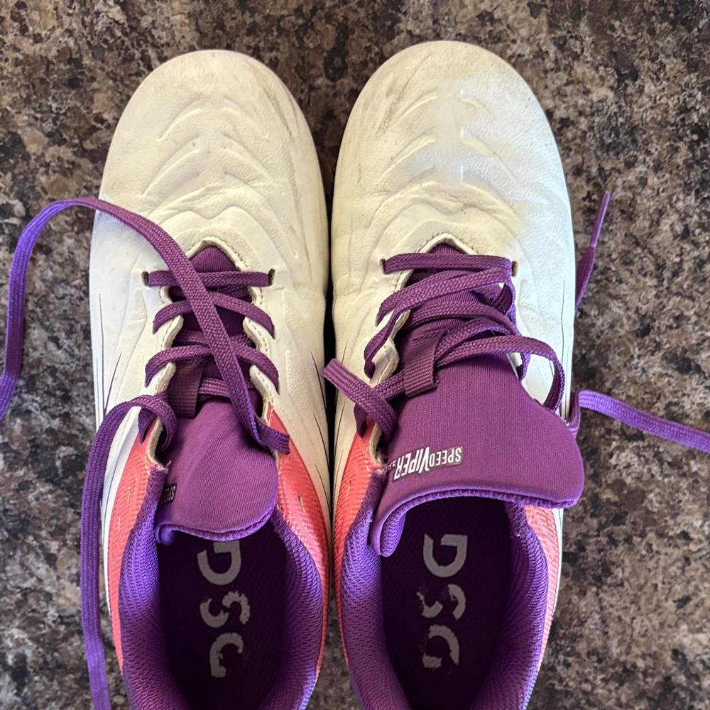 DSG Kids Sneakers - White and Purple